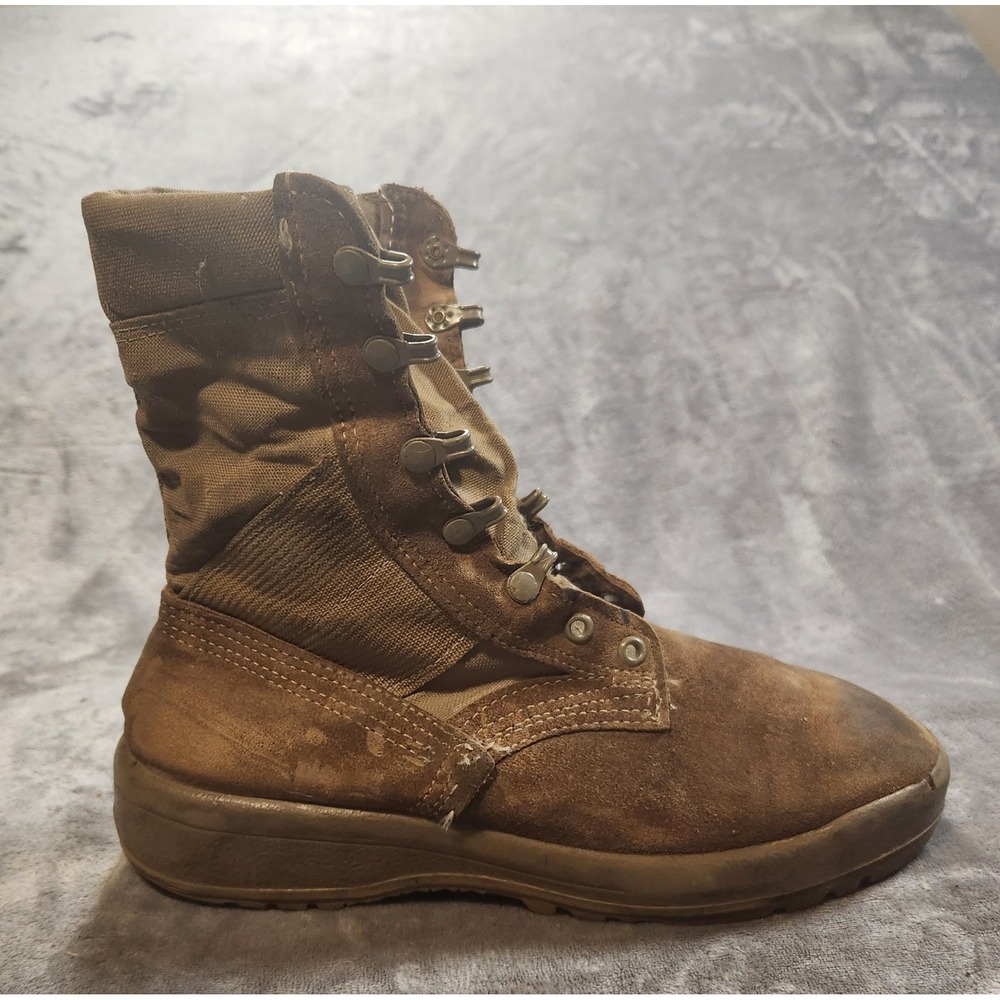 Belleville Boots Mens 7.5 Wide Brown Coyote AHWC Hot Weather Military Combat